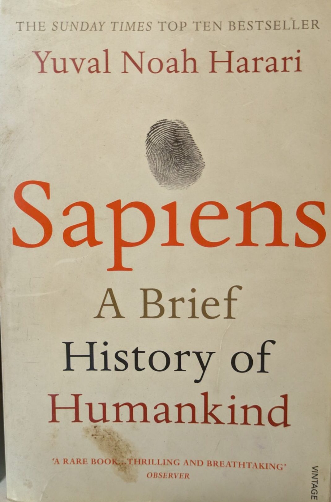 Sapiens: A Brief History of Humankind
