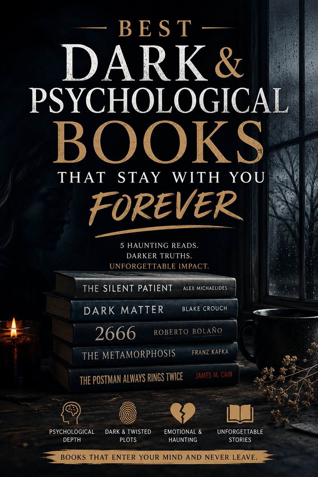 Best Dark & Psychological Books That Stay With You Forever