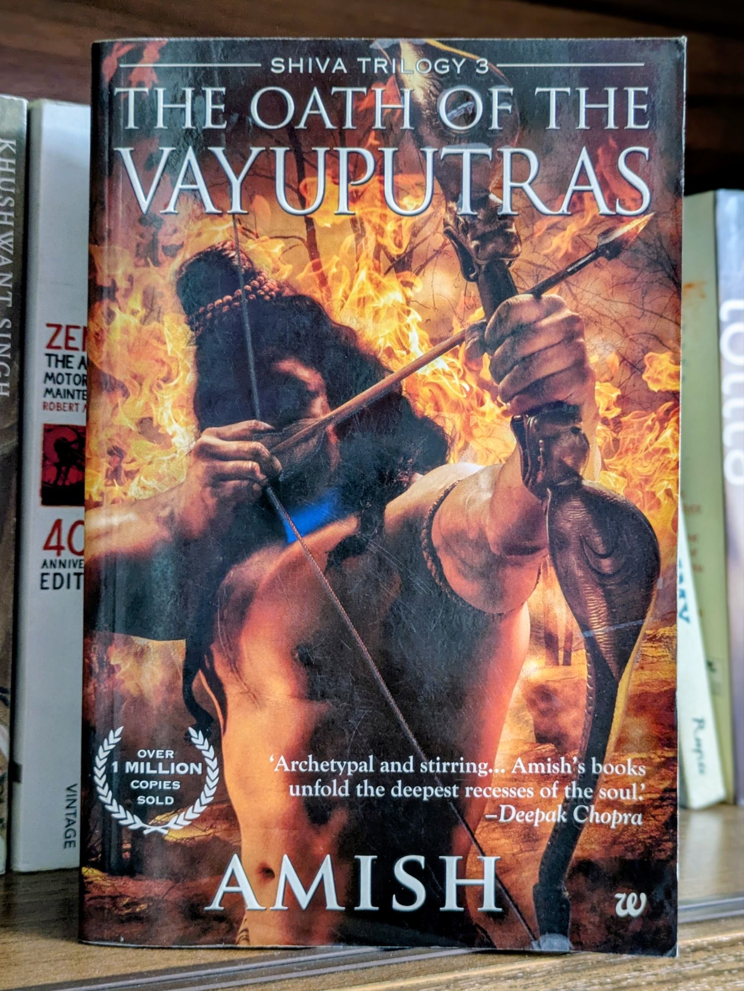 The Oath of the Vayuputras Book Review | Shiva Trilogy Book 3