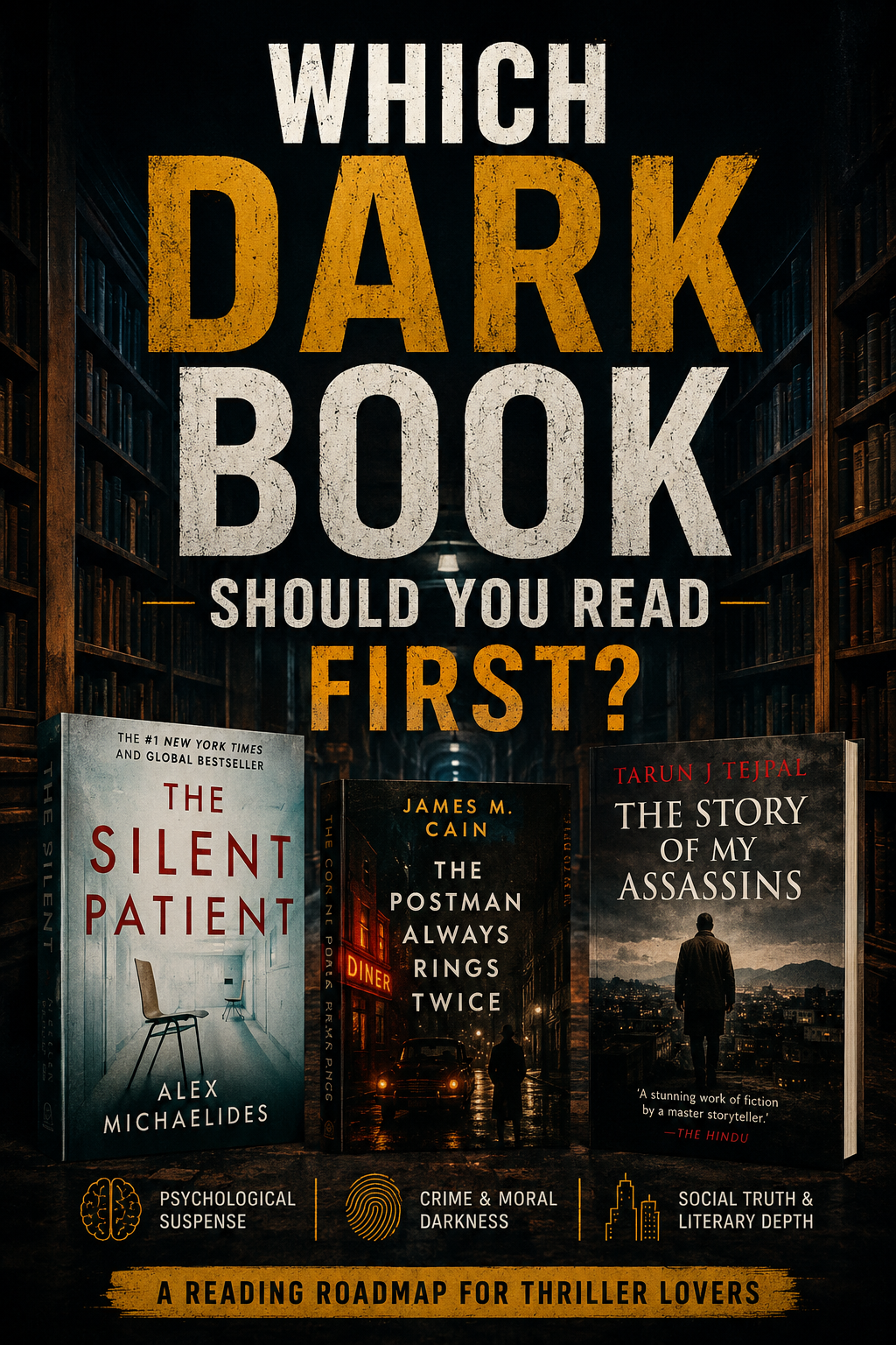 Which Dark Thriller Should You Read First? A Reader’s Roadmap From Beginner to Expert