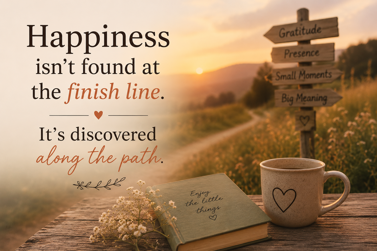 Happiness Isn’t Waiting for You in the Future