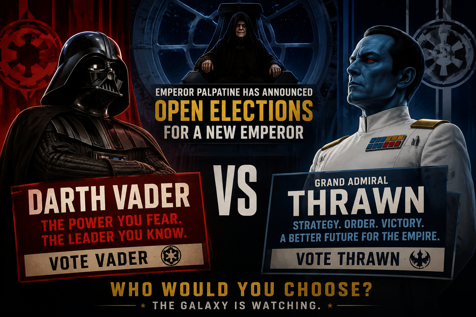 If Darth Vader Is Running for Emperor, I’m Voting for This Candidate ⭐