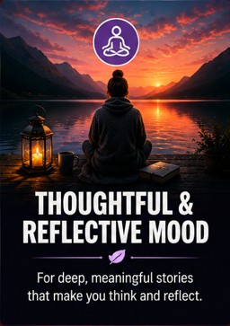 thoughtful & reflective mood