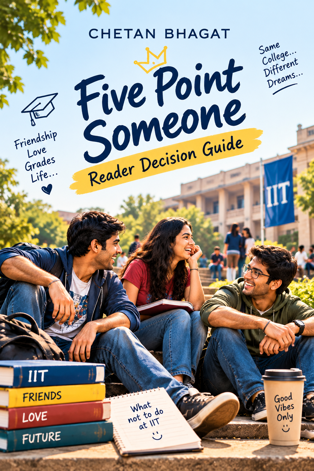 Five Point Someone vs 3 Idiots: Should You Read the Book?